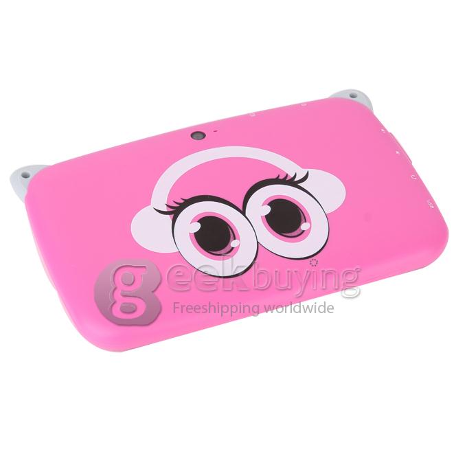 C430 Kids Pad RK2926 4.3 Inch Android 4.2 OS  Children's Tablet PC 512MB RAM 4GB ROM Capacitive Touch Screen 480*272 - Pink