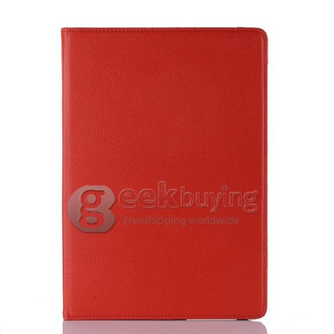 New Rotating Leather Case Stand Cover for Samsung Galaxy Note Pro 12.2 P901 P900 - Red