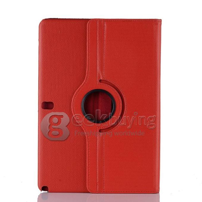 New Rotating Leather Case Stand Cover for Samsung Galaxy Note Pro 12.2 P901 P900 - Red