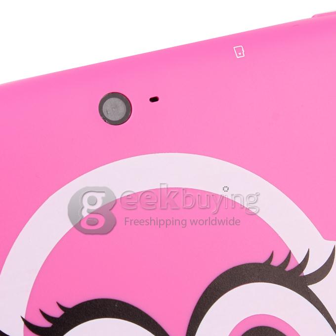 C430 Kids Pad RK2926 4.3 Inch Android 4.2 OS  Children's Tablet PC 512MB RAM 4GB ROM Capacitive Touch Screen 480*272 - Pink