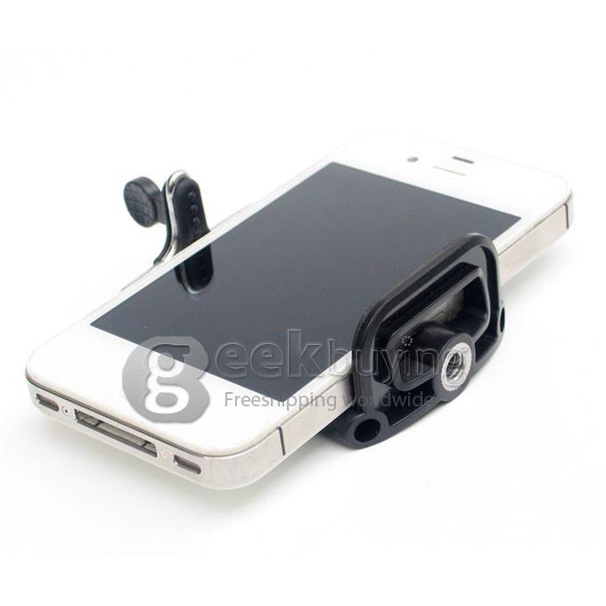 Mobile Cell Phone Tripod Camera Stand Clip Bracket Holder for iPhone Samsung HTC