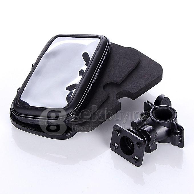 New Bicycle Waterproof Phone Cover Bag Pouch Handlebar Mount Holder Cradle For iPhone4/4S/S3 mini/GPS