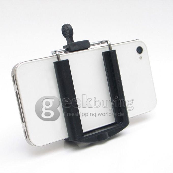 Mobile Cell Phone Tripod Camera Stand Clip Bracket Holder for iPhone Samsung HTC