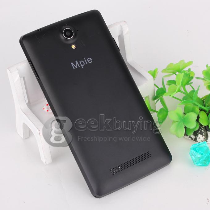 Mpie MP707 MTK6582 Quad Core 1.3GHz 5.0 Inch Android 4.2 OS Smartphone 512MB RAM 4GB ROM 8.0MP 3G/GPS/Air Gesture Black