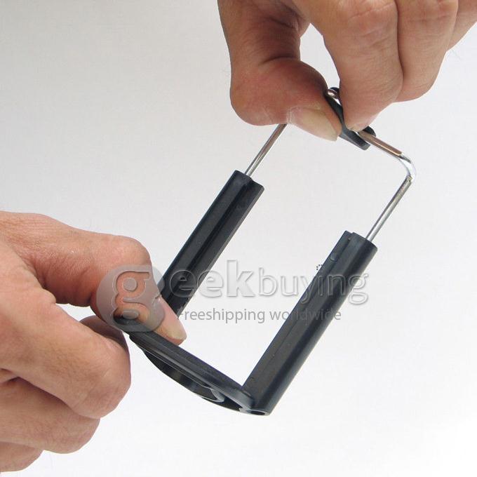 Mobile Cell Phone Tripod Camera Stand Clip Bracket Holder for iPhone Samsung HTC