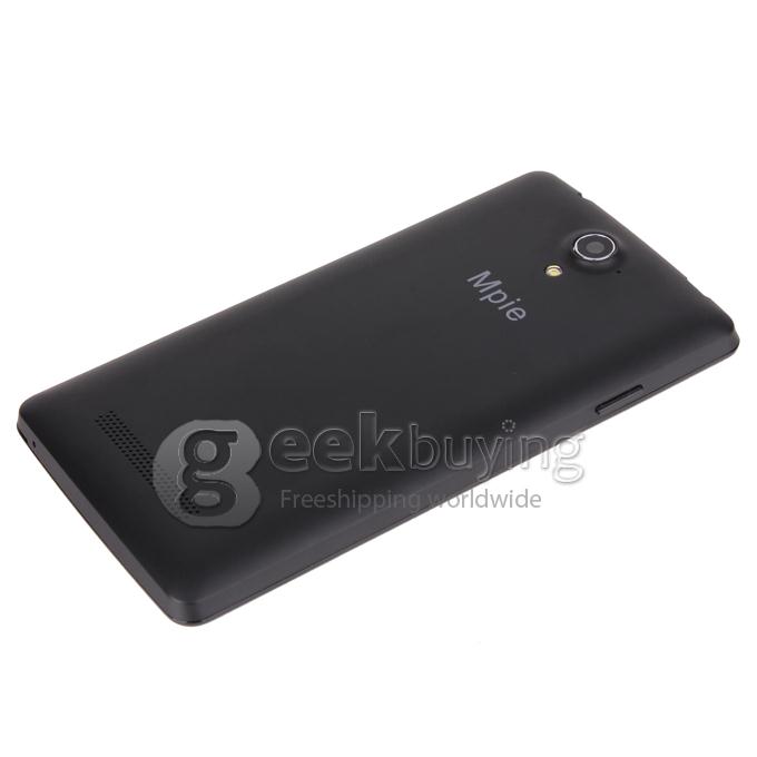 Mpie MP707 MTK6582 Quad Core 1.3GHz 5.0 Inch Android 4.2 OS Smartphone 512MB RAM 4GB ROM 8.0MP 3G/GPS/Air Gesture Black
