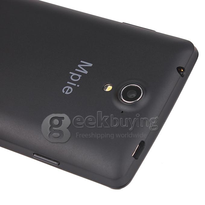 Mpie MP707 MTK6582 Quad Core 1.3GHz 5.0 Inch Android 4.2 OS Smartphone 512MB RAM 4GB ROM 8.0MP 3G/GPS/Air Gesture Black