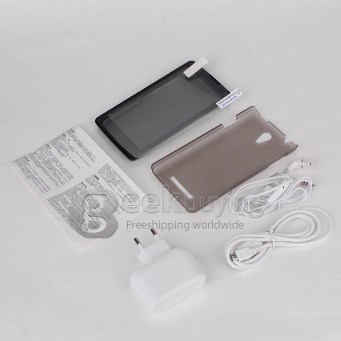 Mpie MP707 MTK6582 Quad Core 1.3GHz 5.0 Inch Android 4.2 OS Smartphone 512MB RAM 4GB ROM 8.0MP 3G/GPS/Air Gesture Black
