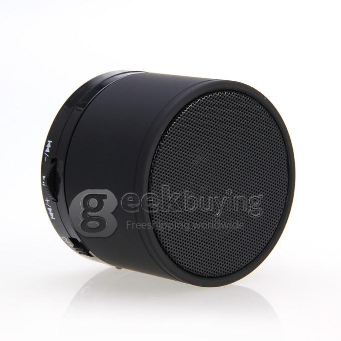 Wireless Portable Mini Bluetooth Speaker for Smart Phone MP3 PAD with Mic - Black
