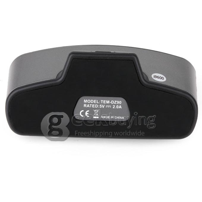 Black Dock Cradle Battery Charger + Battery Slot For Samsung Galaxy S5 I9600