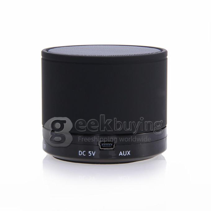 Wireless Portable Mini Bluetooth Speaker for Smart Phone MP3 PAD with Mic - Black