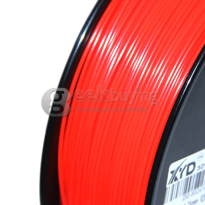 3D Printer Material PLA Filaments Consumables 3mm 1kg Plastic Cable - Red