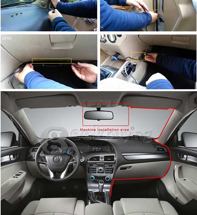 Blackview G90 Ambarella A7LA30 5.0 Megapixels Full HD 1080P 2.7' LCD 170 Degrees Wide-angle Lens Car DVR Dashcam with G-Sensor Loop recording HDR