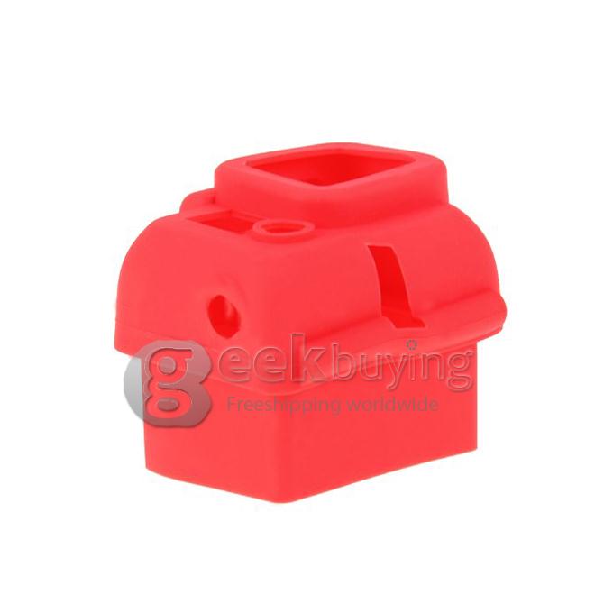 Silicone Protective Dirt-proof Soft Rubber Case Cover Skin for Gopro HD Hero 3+ / 3 Camera (Red)