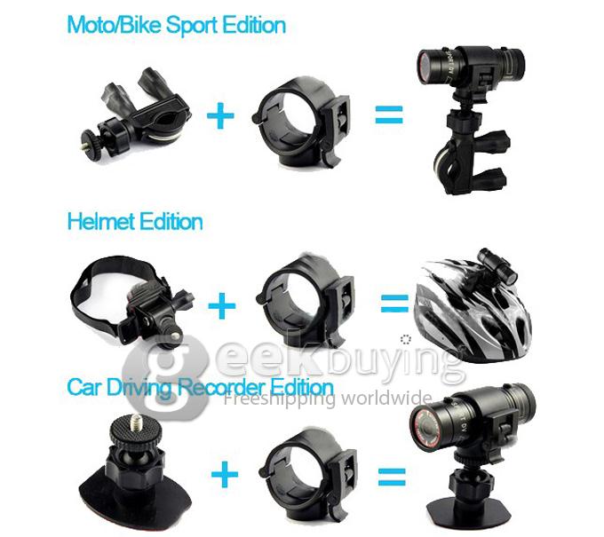 0806267 – VIDEOCAMERA-TELECAMERA HD SPORT DV – GRANDANGOLO DI 120 Gradi Video Full Hd 1080 Completa Di Accessori E Attacco Per Fucile 0806268 Sag Nature - Foto 10