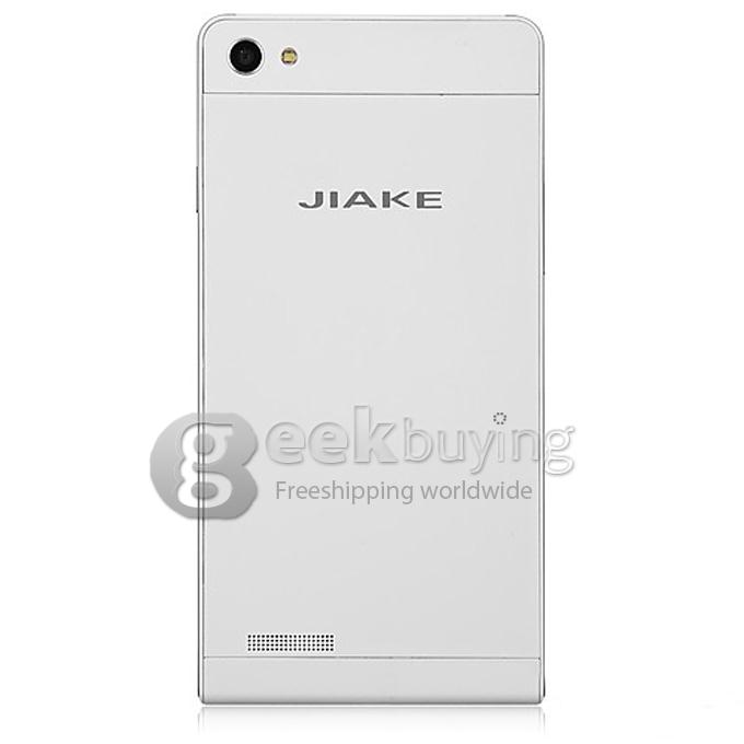 JIAKE P6 5.0Inch OGS Screen MTK6582 Quad Core 1GB 8GB 8.0MP Android 4.2  3G/GPS/Gesture Sensing- White