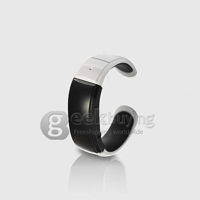 New 2014 QT19 Studio Games Bluetooth Bracelet with Incoming Call Display, Call Answering & Anti-Lost Function - White