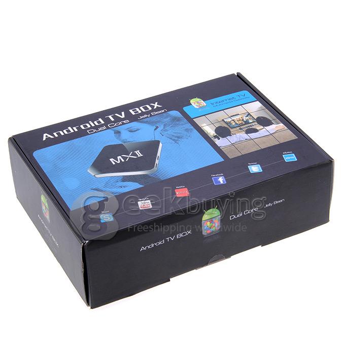 MXII AML8726MX Cortex A9 Android 4.2 TV BOX Amlogic MX 1G/8G XBMC