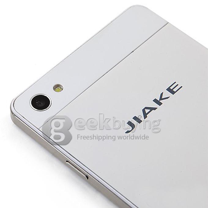 JIAKE P6 5.0Inch OGS Screen MTK6582 Quad Core 1GB 8GB 8.0MP Android 4.2  3G/GPS/Gesture Sensing- White