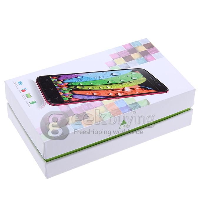 JIAKE V2 MTK6572 Dual Core 1.2GHz 4.5inch Android4.2.2 OS Smartphone 512MB RAM 4GB ROM FWVGA Capacitive Screen 2.0MP 3G GPS - Black