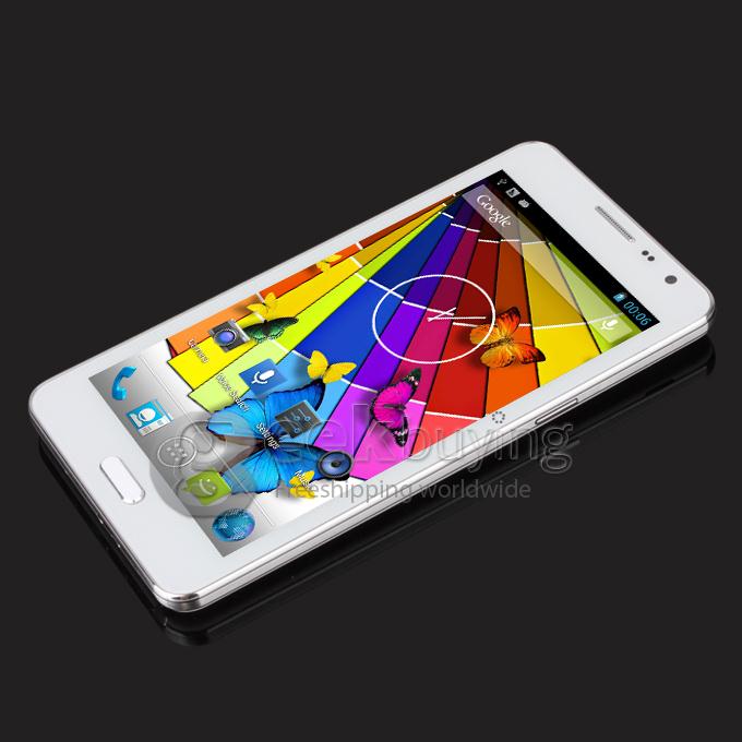 JIAKE N900W 5.3 inch Dual Core MTK6572 1.2GHz 512MB+4GB Android 4.2 3G/GPS- White