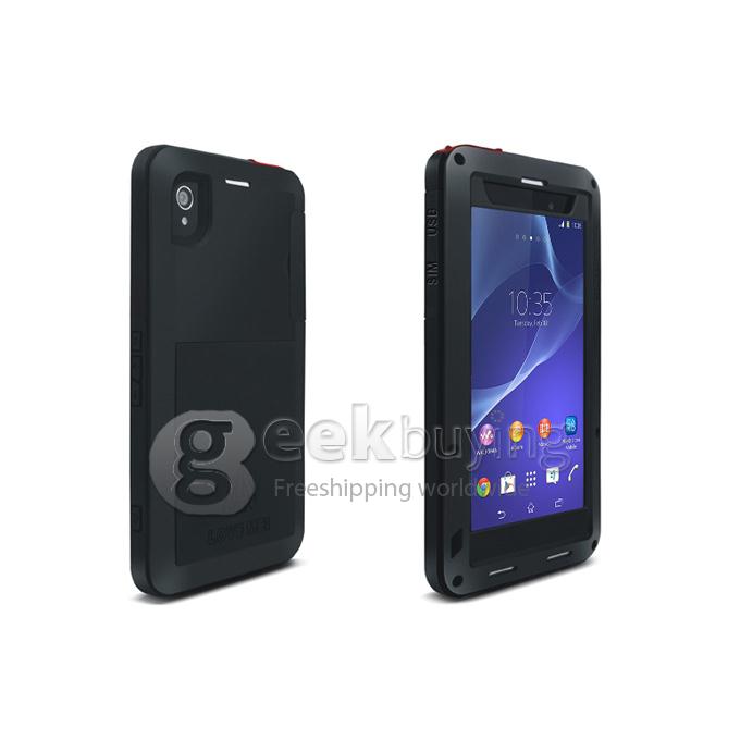 [UK Stock]LOVE MEI Weather/Dirt/Shockproof Protective Case for SONY Xperia Z2 - Black