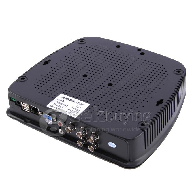 4 Channel CCTV Camera System Kit - Weatherproof 480TVL 3 Array IR Camera +  4CH D1 H.264 Dual Stream DVR + 30M Video Cable