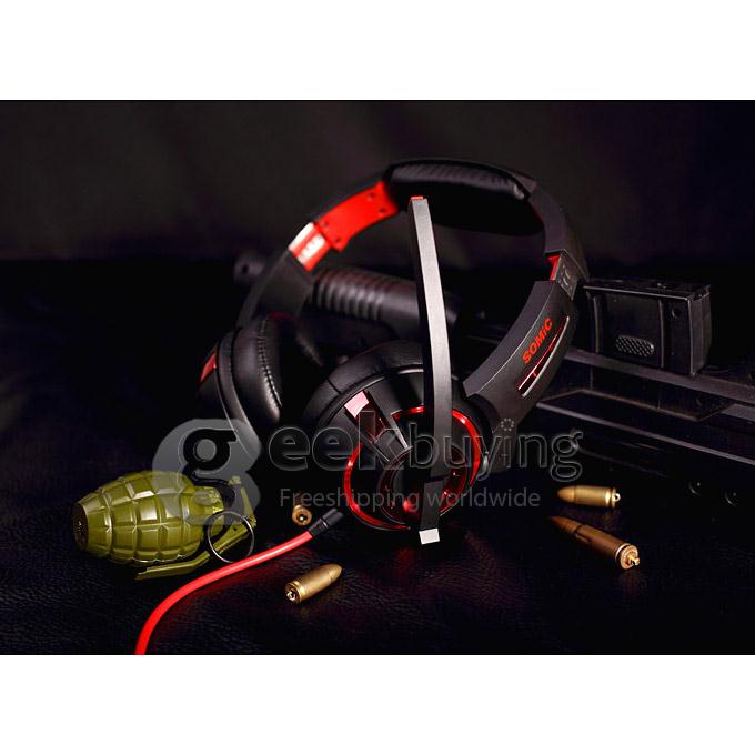 Somic G983 7.1 Channel Gaming Headset Voice Noise Canceling Reducction Wired Headphones with MIC for PC PS3 Xbox 