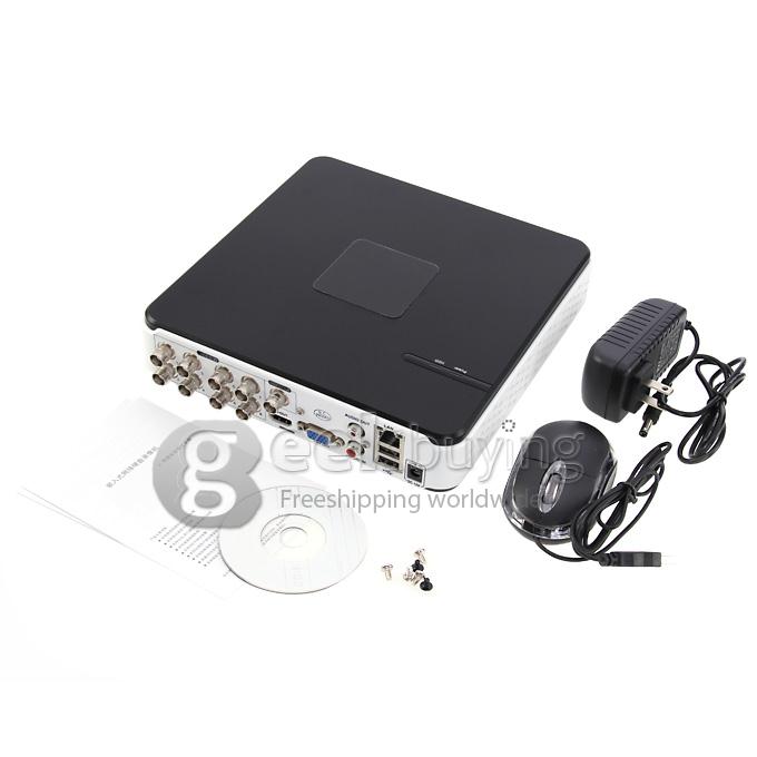 New H.264 D1 8CH CCTV DVR Network HDD Digital Video Recorder Support VGA / RJ45 NET / USB 2.0 iPhone Android Live View (PAL)