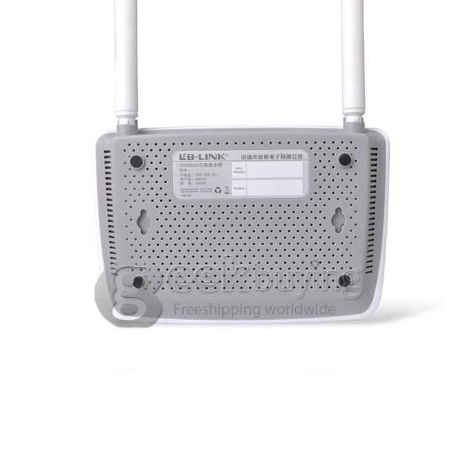 300Mbps 2.4GHz English Version Wireless Router Compatibles with IEEE 802.11b/g/n Standards Wireless Transmission Rate up to 300Mbps