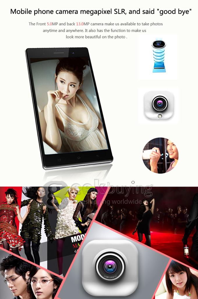 Cenovo N8s MTK6592 Octa Core 1.7GHz 5.0Inch Android 4.2 OS SmartPhone 1GB RAM 8GB ROM IPS HD Screen 13.0MP 3G GPS OTG - White
