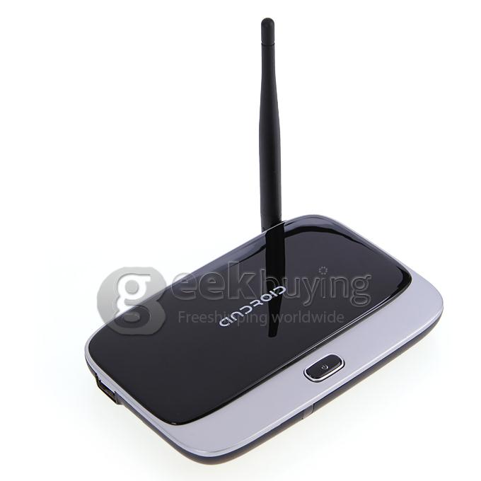 MK888 US Plug Black TV Box RK3188T Quad Core 2G/8G Android 4.2 Bluetooth External Wifi Antenna Ethernet Port