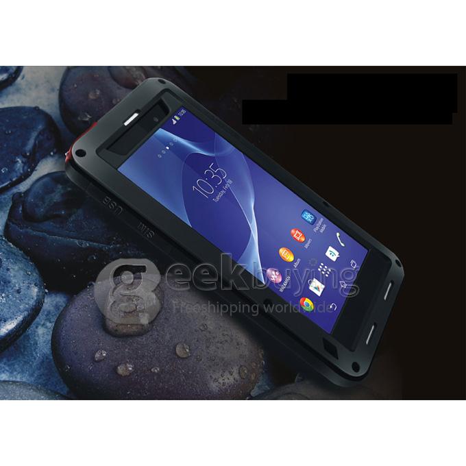 [UK Stock]LOVE MEI Weather/Dirt/Shockproof Protective Case for SONY Xperia Z2 - Black