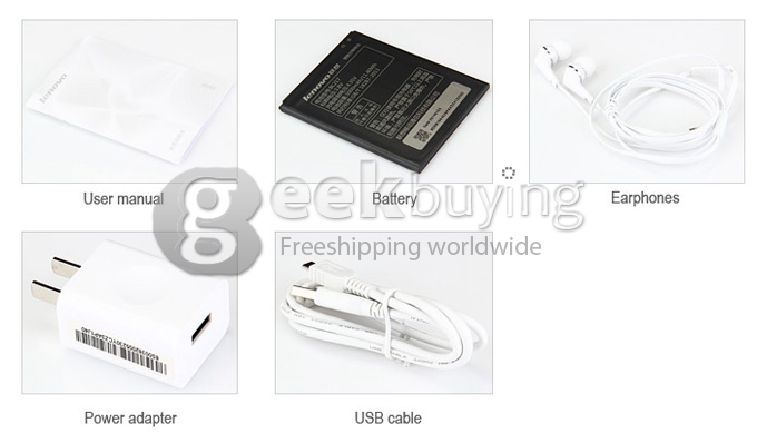 [HK Stock]Lenovo S930 6.0Inch MTK6582 Quad Core SmartPhone  IPS HD Screen 1GB RAM 8GB ROM 8.0MP Camera Android 4.2 3G GPS