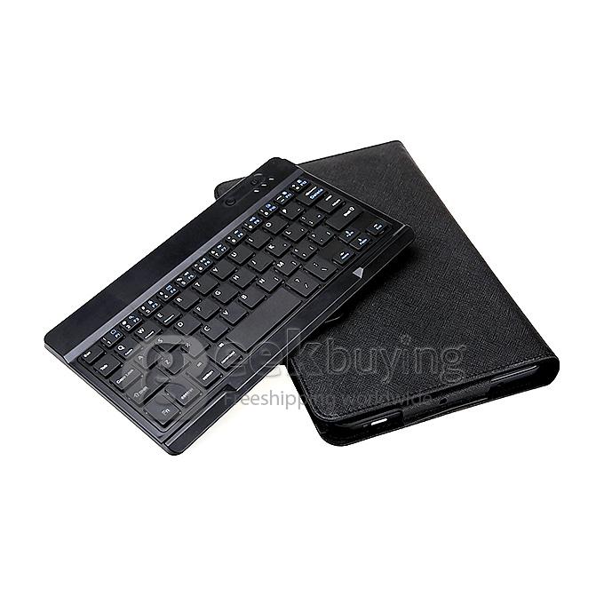 Detachable Magnet Bluetooth 3.0 Keyboard Case Cover for DELL Venue 8/Pro 8 Inch - Black