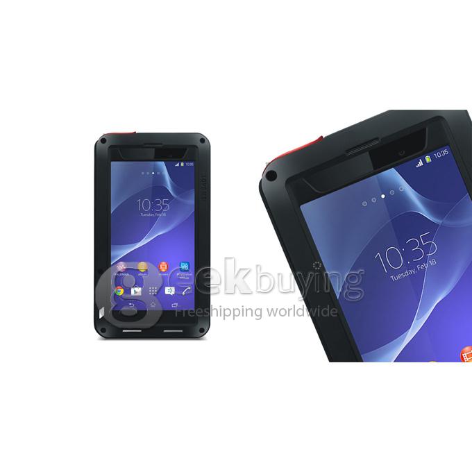 [UK Stock]LOVE MEI Weather/Dirt/Shockproof Protective Case for SONY Xperia Z2 - Black