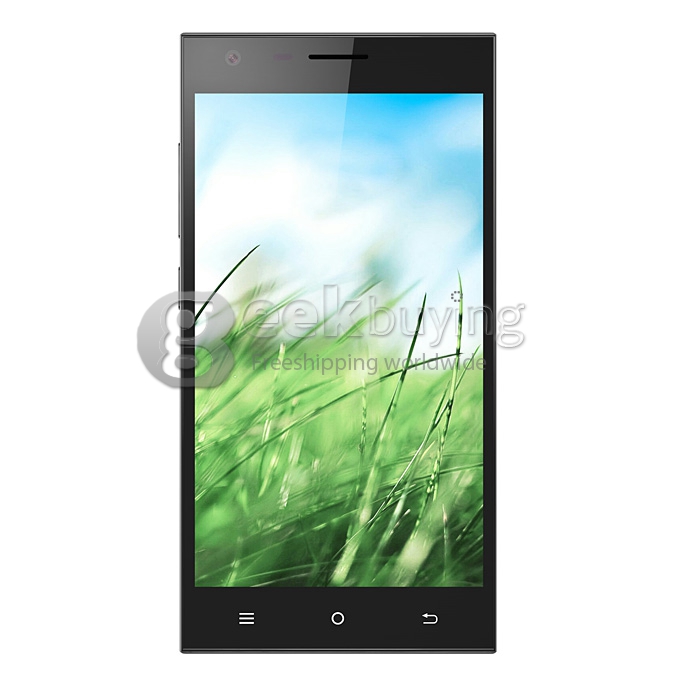CUBOT S308 MTK6582A Quad Core 1.3GHz 5.0inch  Android 4.4 OS Screen Smart Phone 2GB RAM 16GB ROM 8.0MP HD OGS 3G GPS - Black
