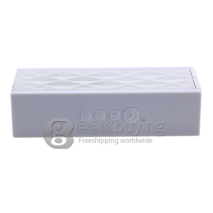 Portable Water Cube Mini Wireless Bluetooth Subwoofer Speaker Sound Box for Smart Phones & Tablet - White