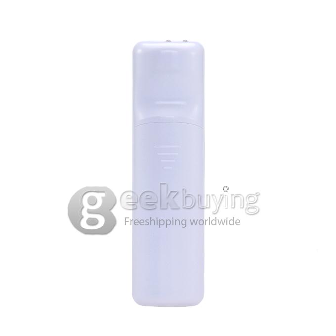 2.4GHz 3D Air Mouse 6-Axis Inertia Sensors Support Motion Sensing Games & Mic Voice Input & Headphone Voice Output - White