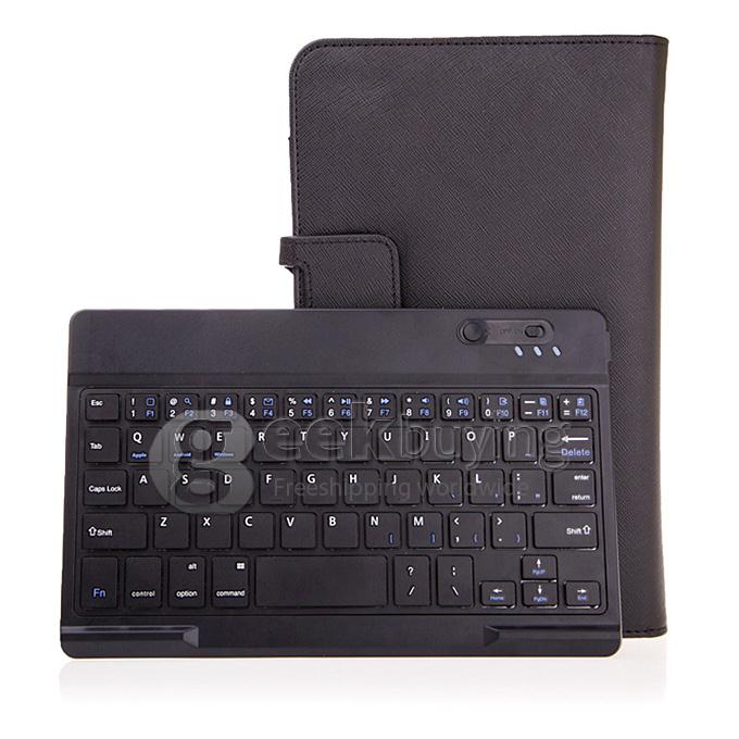 Detachable Magnet Bluetooth 3.0 Keyboard Case Cover for Asus VivoTab Note M80TA 8 Inch - Black