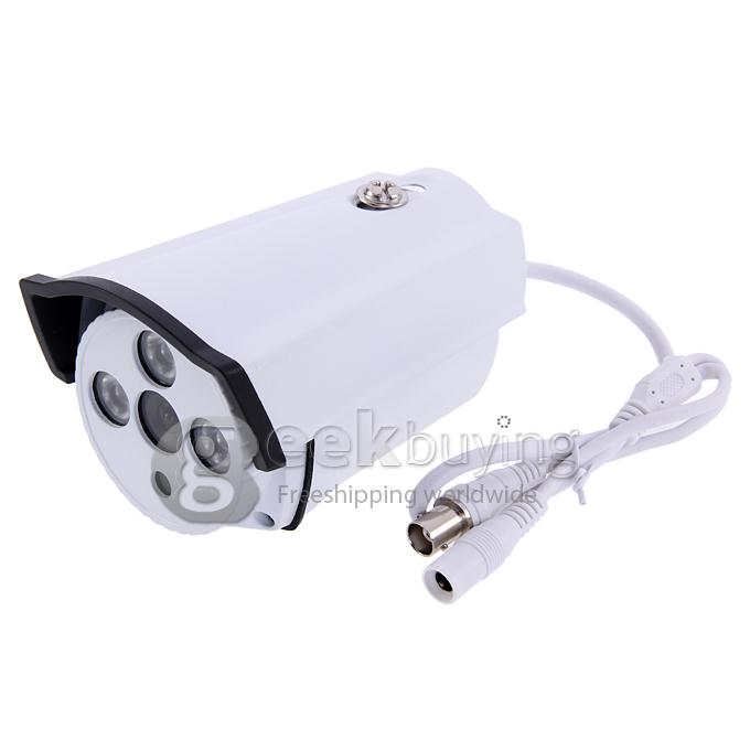 4 Channel CCTV Camera System Kit - Weatherproof 480TVL 3 Array IR Camera +  4CH D1 H.264 Dual Stream DVR + 30M Video Cable