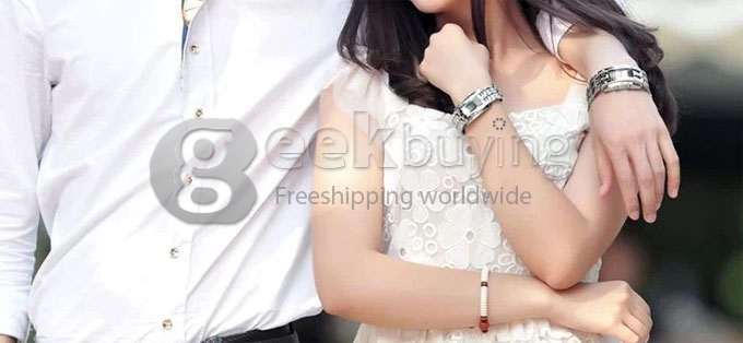 Fashionable Men's LED Digital Wrist Watch with Stainless Steel Strap - Silver