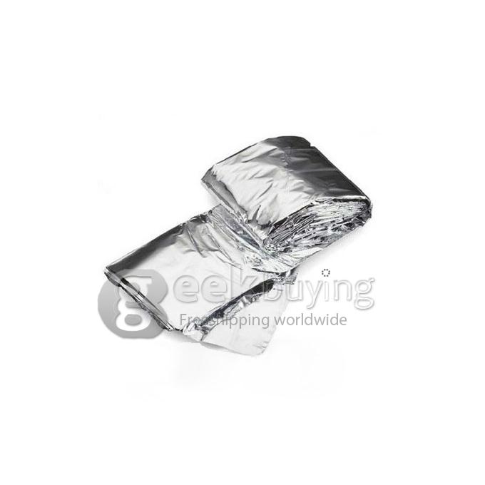 Foldable Aluminum Coating Emergency Rescue Blanket for Outdoors