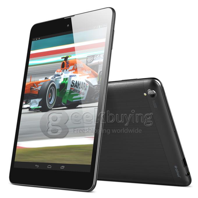 Ainol NUMY3G BW2 MTK8382 Quad Core 7.85 Inch Android 4.2.2 OS Tablet PC Phablet 1GB RAM 16GB ROM  Capacitive Touch Screen 1024*768 - Black