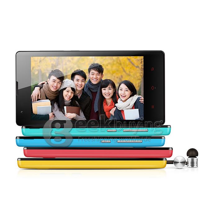 Xiaomi Redmi 1S 4.7Inch Qualcomm Quad core Smartphone MIUI V5 OS IPS HD Screen 1GB RAM 8GB ROM 8.0MP Camera MIUI OTG Gyroscope - Yellow