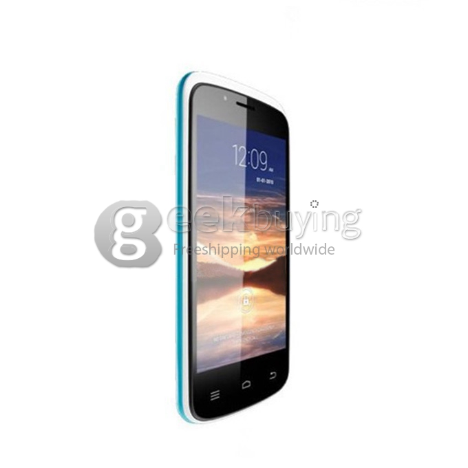 [HK Stock]CUBOT GT95 MTK6572W 1.3GHz Dual Core 1.3GHz 4.0Inch Android 4.2 OS Smartphone 512MB RAM 4G ROM WVGA Capacitive Touch Screen 5.0MP 3G - White
