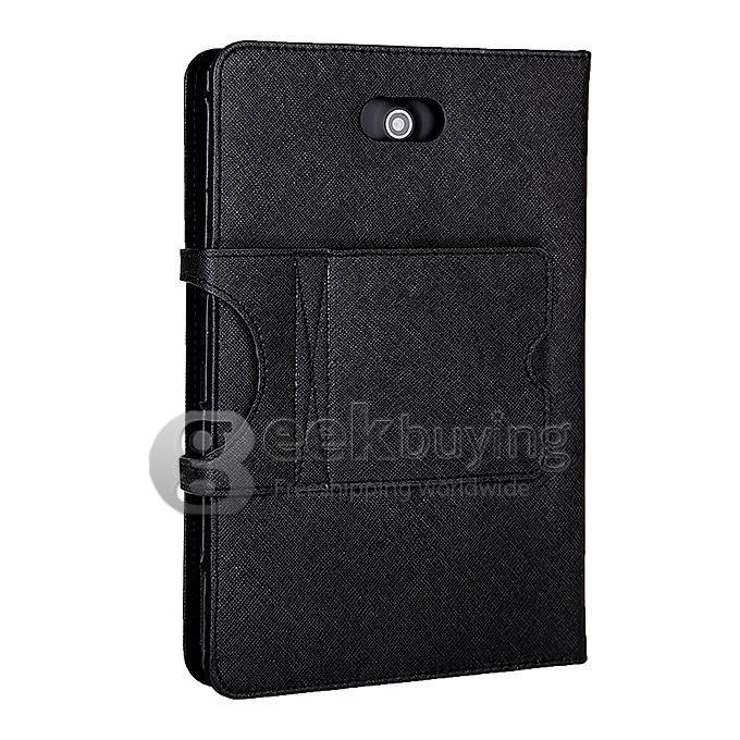 Detachable Magnet Bluetooth 3.0 Keyboard Case Cover for DELL Venue 8/Pro 8 Inch - Black