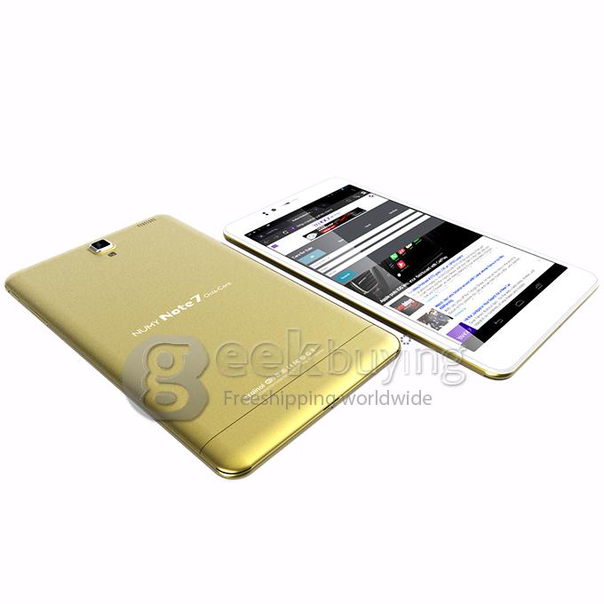 Ainol NUMY Note7 MTK6592 Octa Core 7 Inch IPS Capacitive Touch Screen 1920*1200 3G Tablet PC Phablet  Android 4.4 1G+16G 5.0MP+2.0MP — Golden