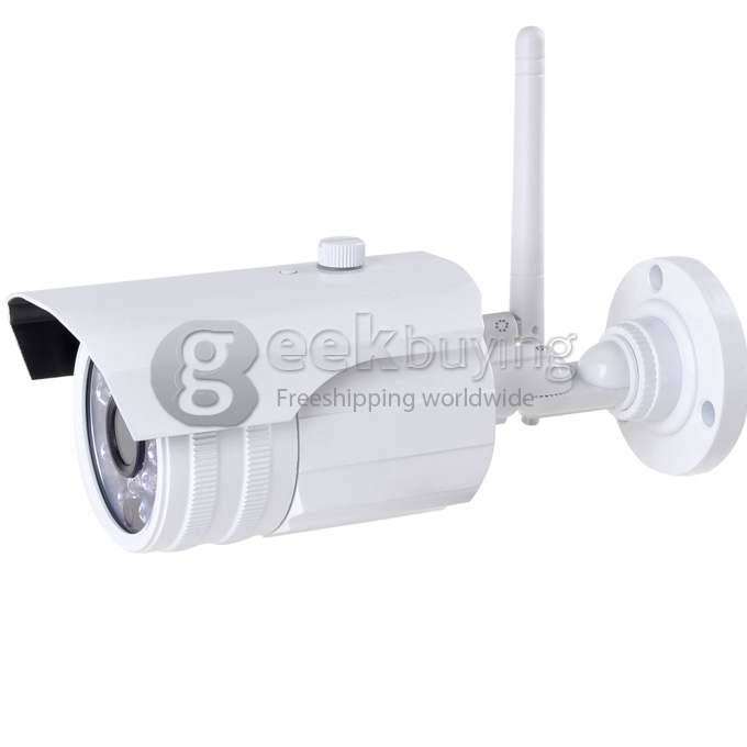 Outdoor Waterproof Security Wireless IP Camera IPCC-H03 1.0 Mega Pixel CMOS P2P 1280*720P H.264 