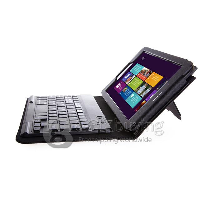 Detachable Magnet Bluetooth 3.0 Keyboard Case Cover for Asus VivoTab Note M80TA 8 Inch - Black